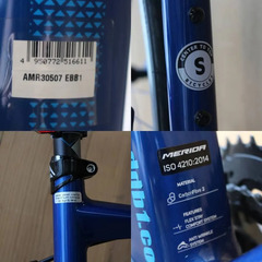 025)【美品/参考価格¥199,900/川崎から出品】MERIDA 「メリダ」 RIDE 3000 2017年モデル ロードバイク AMR30507 EBB1 メタリックブルーの画像