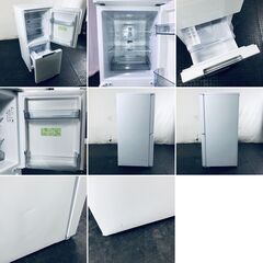 ID:rc12824 シャープ SHARP 冷蔵庫 一人暮らし 中古 2022年製 2ドア 152L ホワイト ファン式 両方開き SJ-GD15H-W  【リユース品：状態A】【送料無料】【設置費用無料】の画像