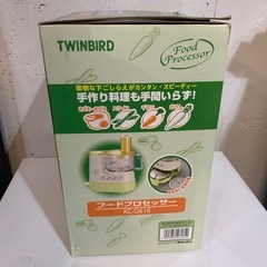 【ジモティー割】TWINBIRD フードプロセッサー 　（ID1229）の画像