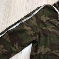 ハイドロゲン Hydrogen リーバシブルトラックジャケット 迷彩　黒の画像