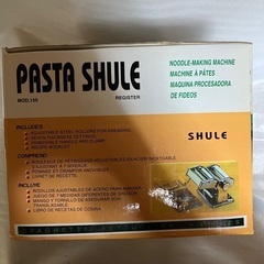 【新品未使用】箱あり　パスタマシーンの画像
