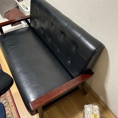 レザーソファの画像