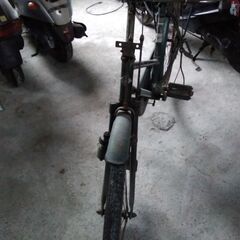 レトロ自転車の画像