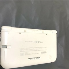 ニンテンドー3DS LL 本体 ホワイト 動作確認済みの画像