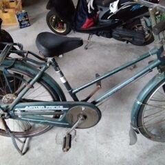 レトロ自転車の画像