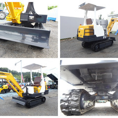 ヤンマー～YANMAR B12-1:中古油圧ショベル◆1.2ｔ◆ミニユンボガチャック仕様/整備済み/シリンダーオイルシール全交換済みの画像
