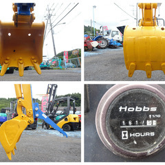 ヤンマー～YANMAR B12-1:中古油圧ショベル◆1.2ｔ◆ミニユンボガチャック仕様/整備済み/シリンダーオイルシール全交換済みの画像