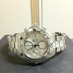 美品43万。TAG HEUER　アクアレーサー　自動巻きクロノグラフ　腕時計の画像
