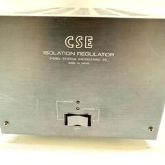 CSE クリーン電源 R-100 アイソレーションレギュレーター/ISOLATION REGULATOR 発振型正弦波定電圧電源の画像