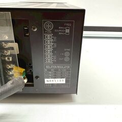 CSE クリーン電源 R-100 アイソレーションレギュレーター/ISOLATION REGULATOR 発振型正弦波定電圧電源の画像