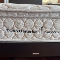 シングルベッド(厚手マットレス付き)の画像
