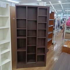 ★リユースのサカイつくば店★TK6239  本棚 ブラウン H180×D30×W90 クリーニング済みの画像