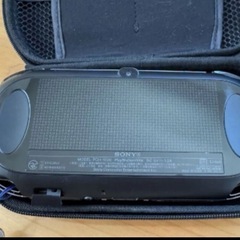 【人気】SONY ソニー PSVITA PCH-1000 ブラック　動作品の画像