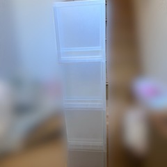 無印良品 ポリプロピレンストッカー 4段の画像