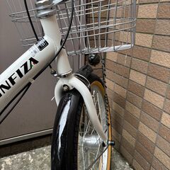 チャイルドシート付自転車（新中古）の画像