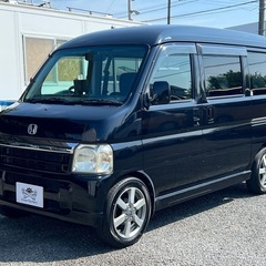 ★支払い総額 59.8万★ローン可能★ホンダ バモスホビオ ターボ/キャンピング・車中泊仕様！車検2年付き！下取り、配送可能！の画像
