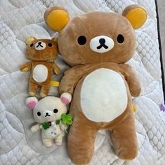 リラックマぬいぐるみ3点セット
