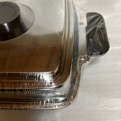 【未使用　箱あり】天ぷら鍋 ファーストレディ 角型 昭和レトロの画像