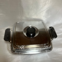 【未使用　箱あり】天ぷら鍋 ファーストレディ 角型 昭和レトロの画像