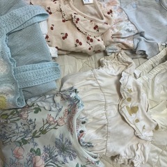 ベビー服70まで　女の子の画像