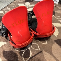 FLUX PK M/Lスノーボードビンディング オレンジの画像