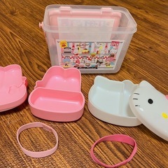 サンリオピューロランド　ランチケース 小物入れ ハローキティ・マイメロディーランチボックス　弁当箱　キッズの画像