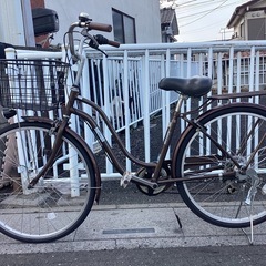 【中古自転車】　(ブラウンメタリック) 26インチ　外装6段の画像