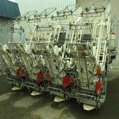 みのるポット乗用田植機（RXG-80G)、8条植え、補助車輪、GPS自動操舵付き、212ｈ使用、アルーダ旭川で安価販売中の画像