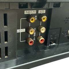 【レガストック川崎本店】【動作確認済み】Panasonic パナソニック VHS ビデオデッキ NV-H110 1998年製の画像