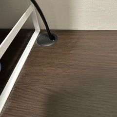 デスク　ブラウンの画像