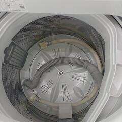 【ドリーム尾浜店】5.0kg洗濯機　Panasonic　NA-F5B1　2023年製　WH　※蓋にキズあり　高さ(H)88cm× 幅(W)56.2cm× 奥行(D)57.2cmの画像