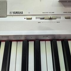 YAMAHA 電子ピアノ P-105 ホワイトの画像