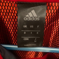 adidas 上下　ジャージ　シャカシャカの画像