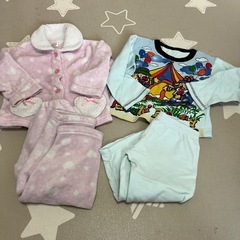 100-110 子供服　長袖　上着　ベスト　パジャマの画像