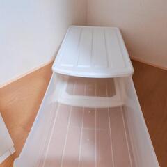 収納ケース　引き出しの画像