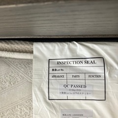 中古ダブルベッドの画像