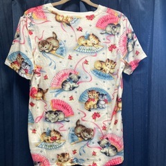 猫柄Tシャツの画像
