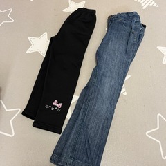 ③女の子　100-110 長ズボン　冬の画像