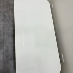 油圧昇降テーブル　白
の画像
