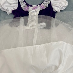 ラプンツェル風のドレス　プリンセスドレス　サイズ 120cm　の画像