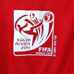 ① Coca-Cola 2010年 南アフリカ FIFA ワールドカップ コカ・コーラ サッカー ビブス フリーサイズ ノベルティ 札幌市 中央区 南12条の画像