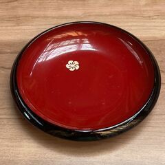 長期保管品　会津塗　盛器　安価にお譲りしますの画像