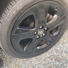 50 プリウス  純正ホイール　215/45R17 ツーリングの画像