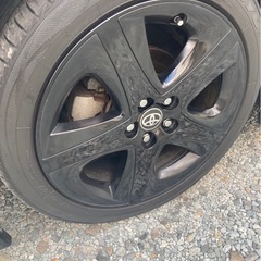 50 プリウス  純正ホイール　215/45R17 ツーリングの画像