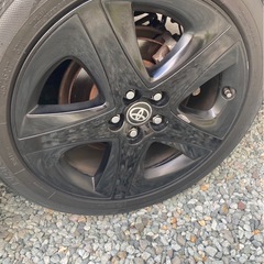 50 プリウス  純正ホイール　215/45R17 ツーリングの画像