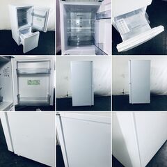 ID:re11438 シャープ SHARP 冷蔵庫 一人暮らし 中古 2023年製 2ドア 152L ホワイト ファン式 両方開き SJ-D15J-W  【リユース品：状態B】【送料無料】【設置費用無料】の画像