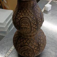 0821-126 瓢箪壺　銅製　高岡銅器の画像