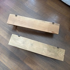  セリア 木製 飾り棚の画像
