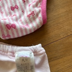 プリンセス、バービーのトレパン5枚の画像