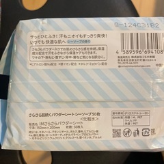 エアコン洗浄スプレーとボディーシートの画像